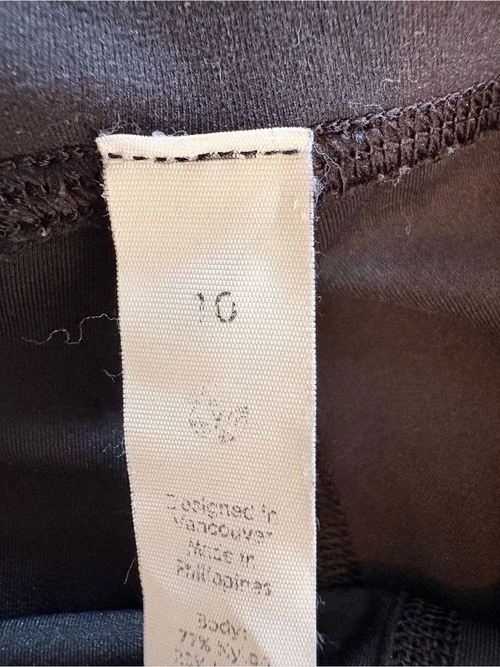 Lululemon Wunder Train HR Tight 25” Leggings Black Size 10